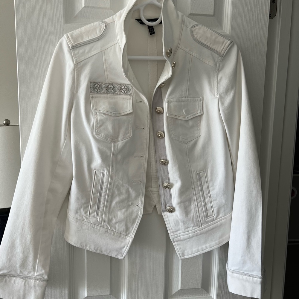WHBM White Jacket